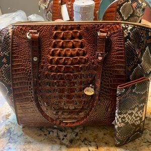 Brand New Never Used Brahmin Purse & wallet
